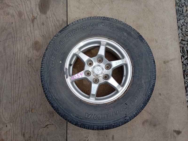 Запаска MITSUBISHI PAJERO V75W 6G74 2002 (б/у)