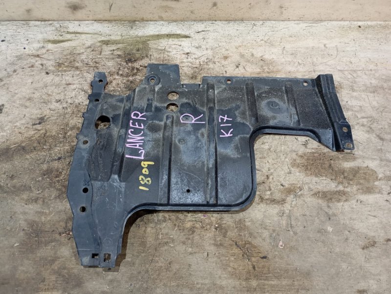 Защита двигателя MITSUBISHI LANCER CS2A 4G15 2006 передняя правая (б/у)