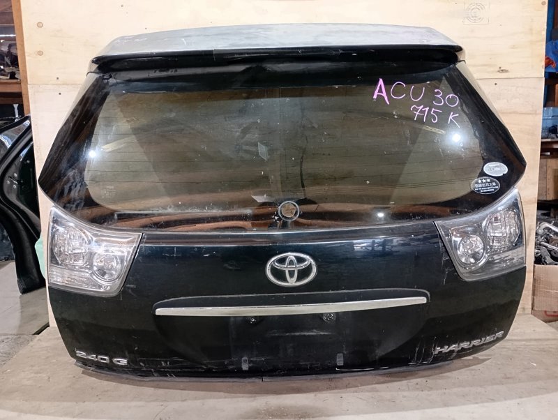 Дверь задняя TOYOTA HARRIER GSU35 2GR-FE 2008 задняя (б/у)