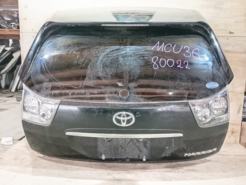Дверь задняя TOYOTA HARRIER GSU35 2GR-FE 2008 задняя (б/у)
