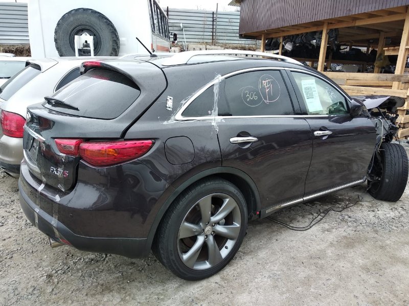 Автомобиль INFINITI FX37 S51 VQ37-VHR 2012 года в разбор