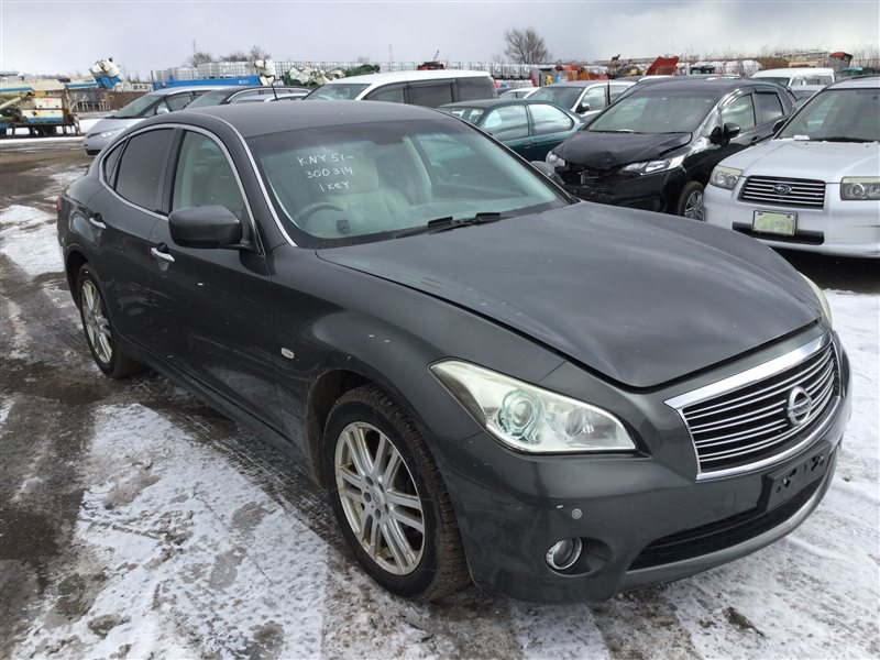 Автомобиль INFINITI M37 KNY51 VQ37-VHR 2009 года в разбор