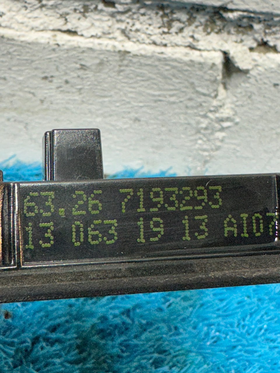 Фонарь подсветки номера 3 2013 F30 N20B20B