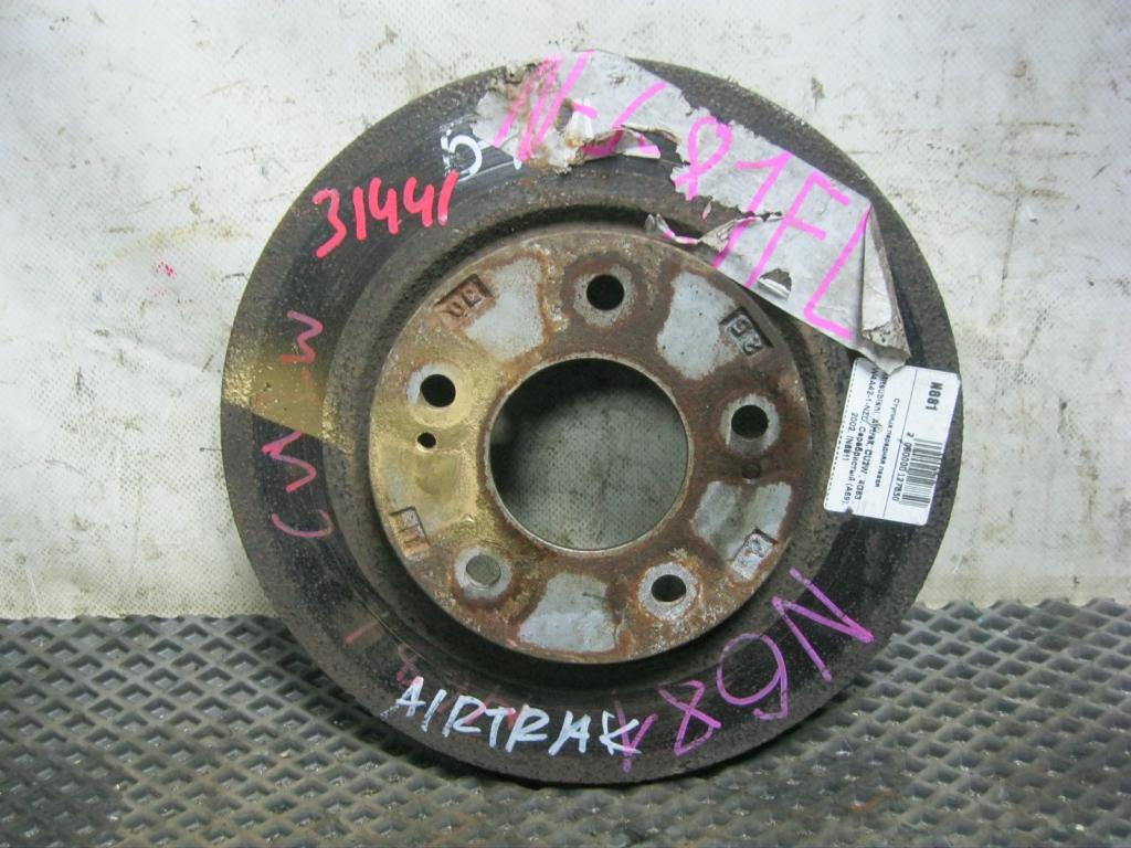 Диск тормозной передний передний Mitsubishi Airtrek 2002 CU2W 4G63 контрактная