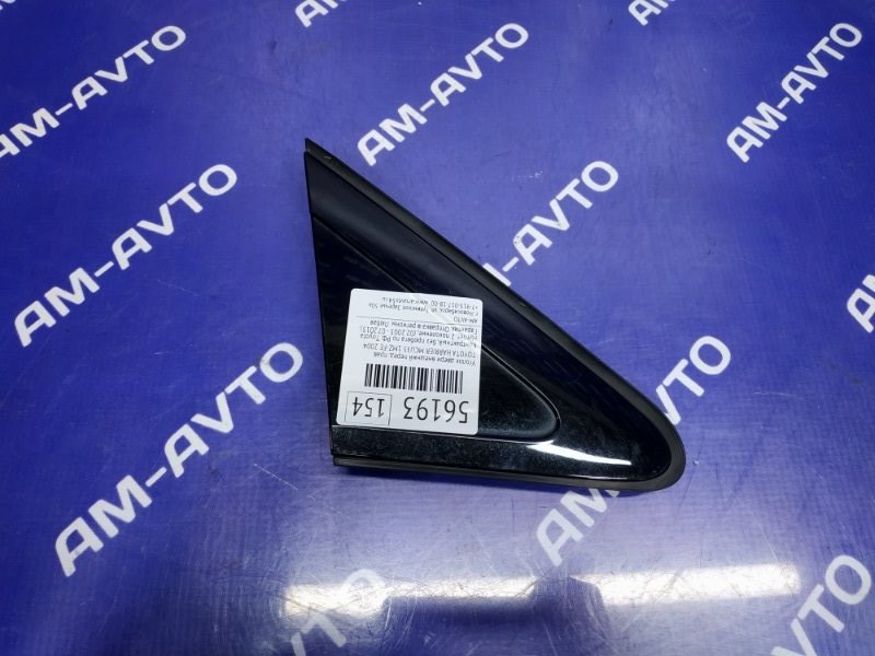 Уголок двери внешний правый TOYOTA HARRIER 2004 MCU35 1MZ-FE 60117-48010 контрактная