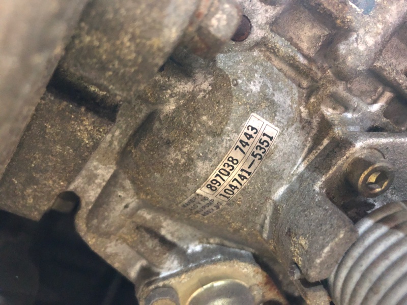 Двигатель BIGHORN 1997 UBS69 4JG2 Двигатель BIGHORN 1997 UBS69 4JG2