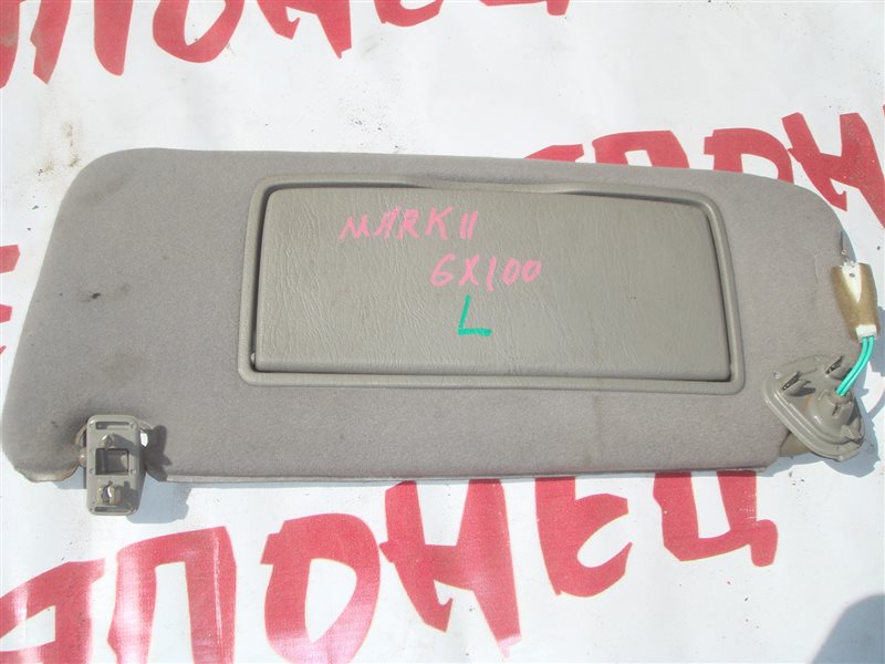 Козырек солнцезащитный Toyota Mark Ii GX100 1G-FE левый (б/у)