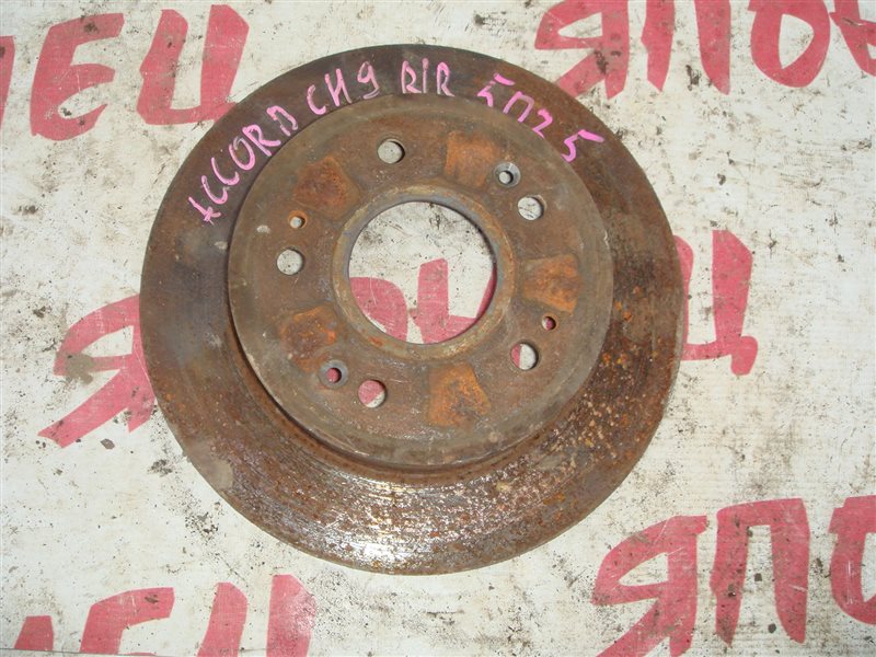 Тормозной диск Honda Accord CH9 H23A задний (б/у)