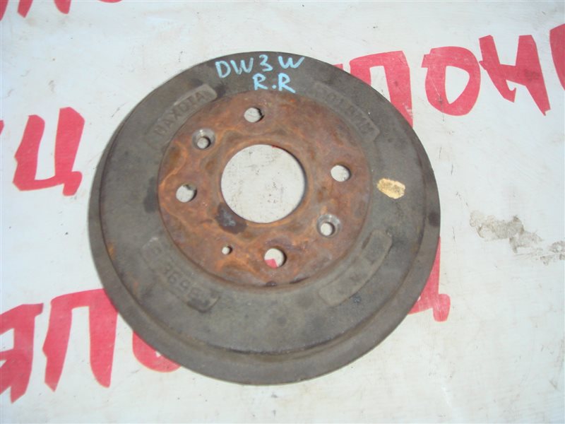 Тормозной барабан Mazda Demio DW3W B3 задний (б/у)