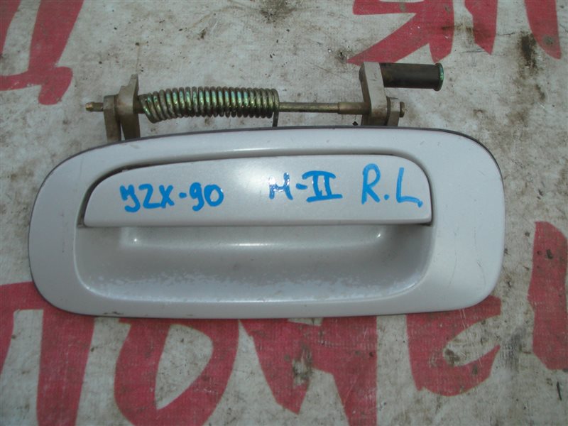Ручка двери внешняя Toyota Mark Ii JZX90 1JZ-GE задняя левая (б/у)