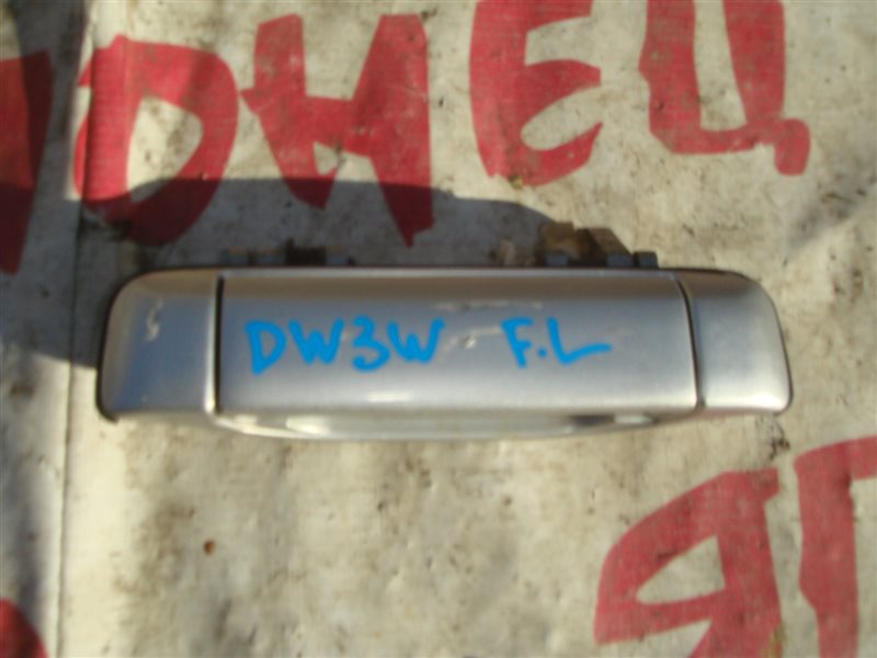 Ручка двери внешняя Mazda Demio DW3W B3 передняя левая (б/у)