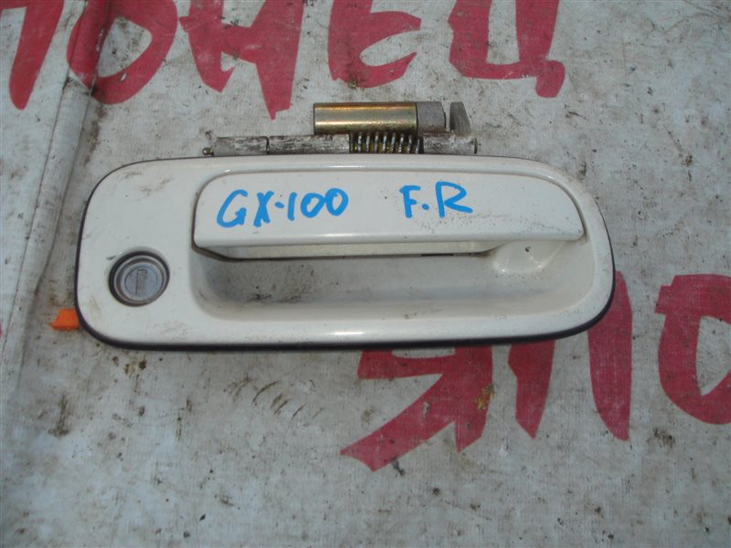 Ручка двери внешняя Toyota Mark Ii GX100 1G-FE передняя правая (б/у)
