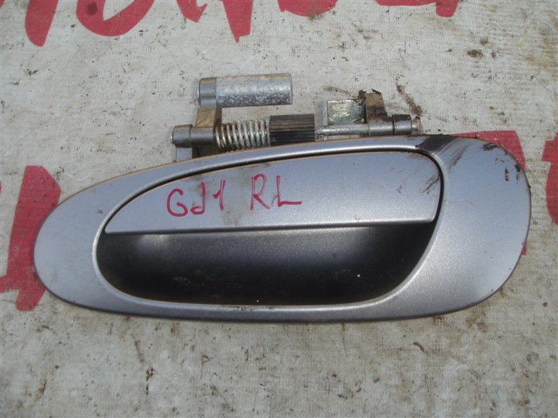 Ручка двери внешняя Honda Airwave GJ1 L15A задняя левая (б/у)