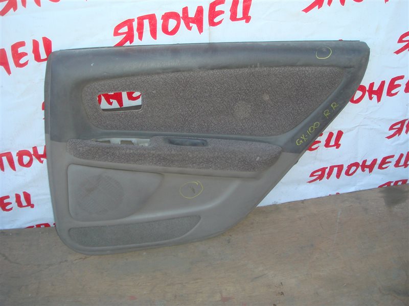 Обшивка двери Toyota Chaser GX100 1G-FE задняя правая (б/у)