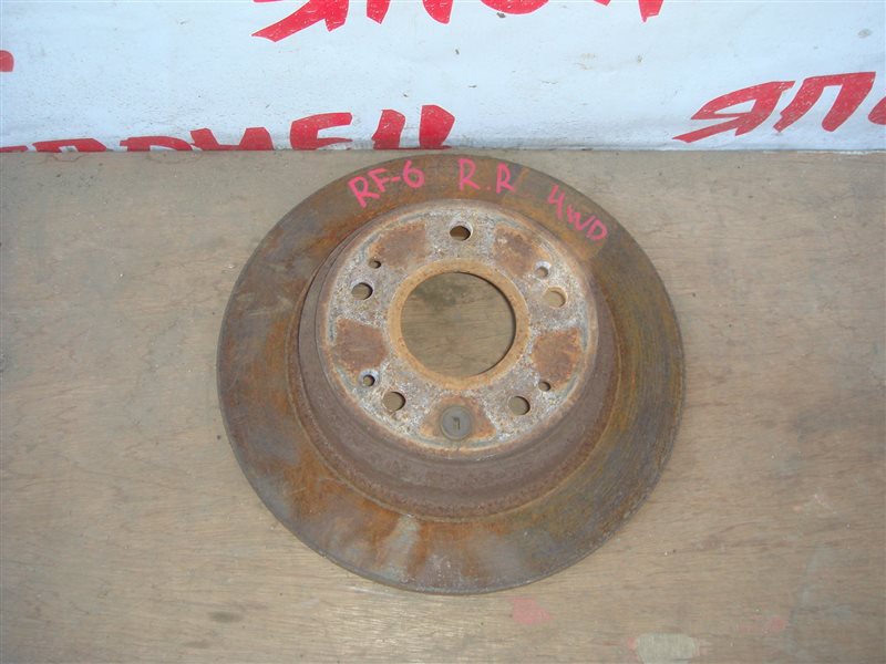 Тормозной диск Honda Step Wagon RF6 K20A задний (б/у)