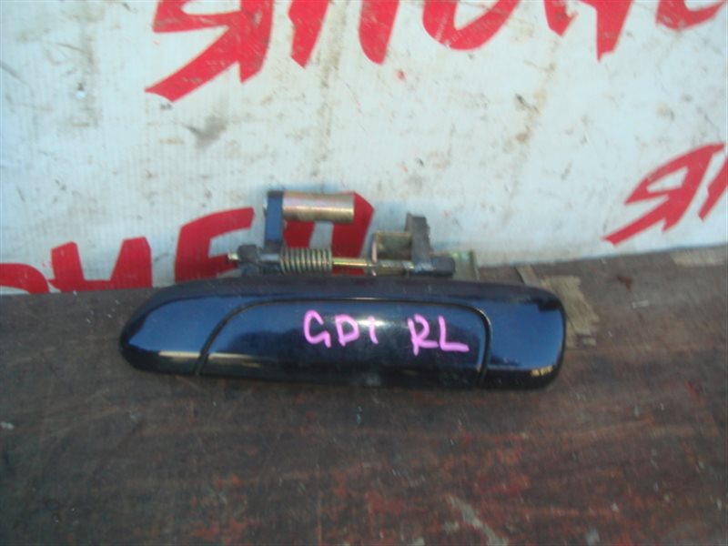 Ручка двери внешняя Honda Fit GD1 L13A задняя левая (б/у)
