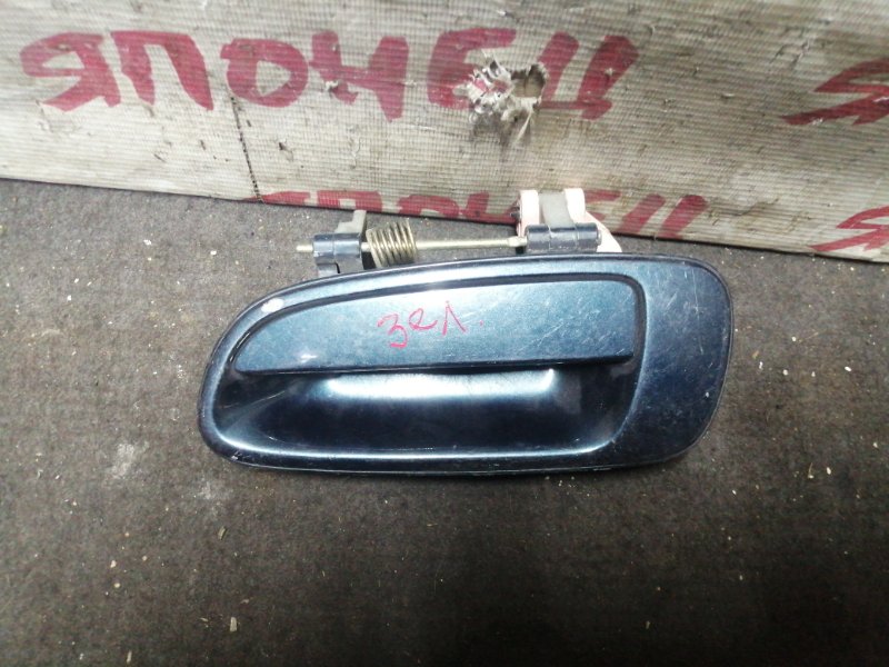Ручка двери внешняя Toyota Caldina ST190 4S-FE задняя левая (б/у)