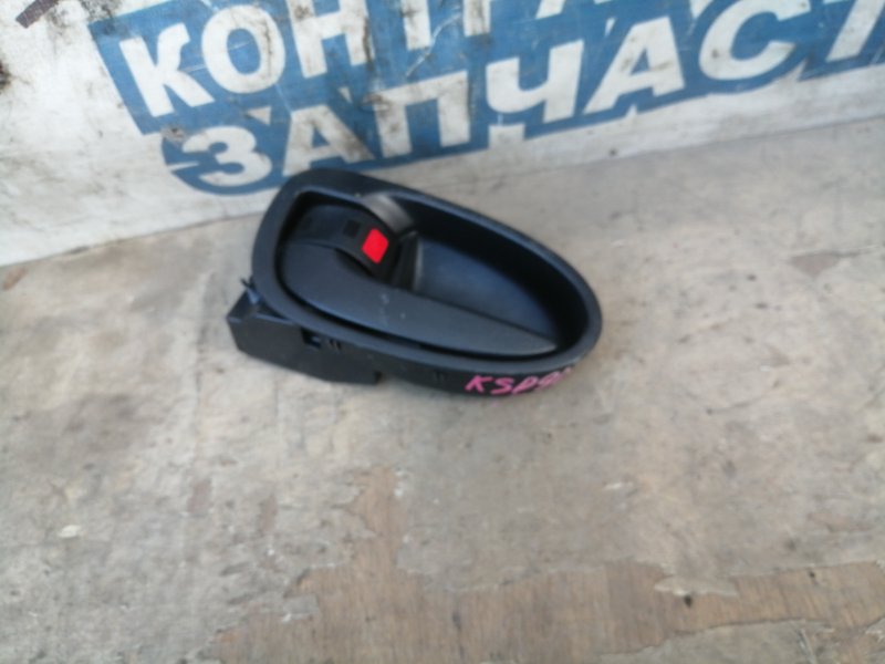 Ручка двери внутренняя Toyota Vitz KSP90 1KR-FE передняя левая (б/у)