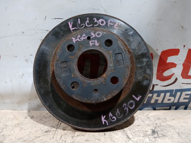 Тормозной диск Toyota Passo KGC30 1KR-FE передний (б/у)
