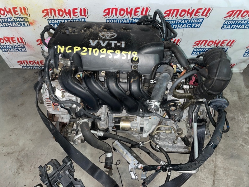 Двигатель Toyota Funcargo NCP21 1NZ-FE 2003 (б/у)