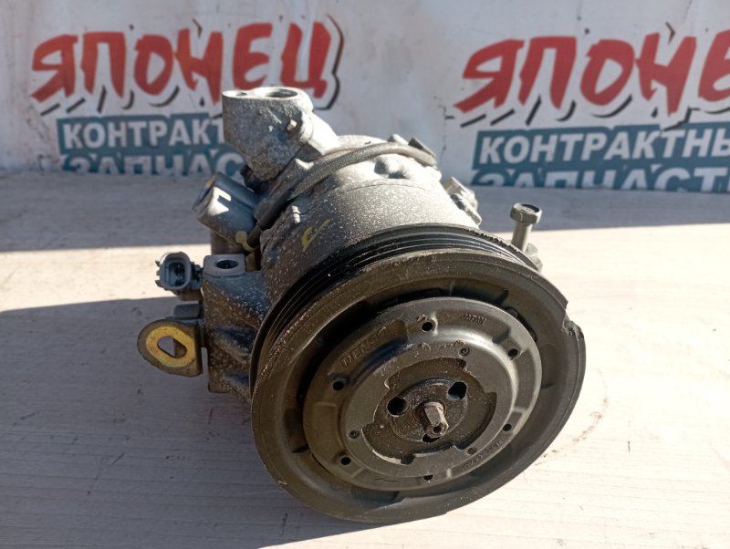 Компрессор кондиционера Toyota Vitz SCP13 2SZ-FE (б/у)