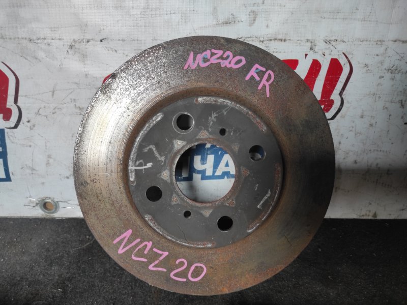 Тормозной диск Toyota Raum NCZ20 1NZ-FE передний (б/у)