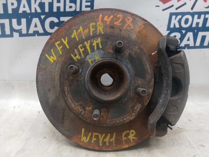 Ступица Nissan Wingroad WFY11 QG15DE передняя правая (б/у)