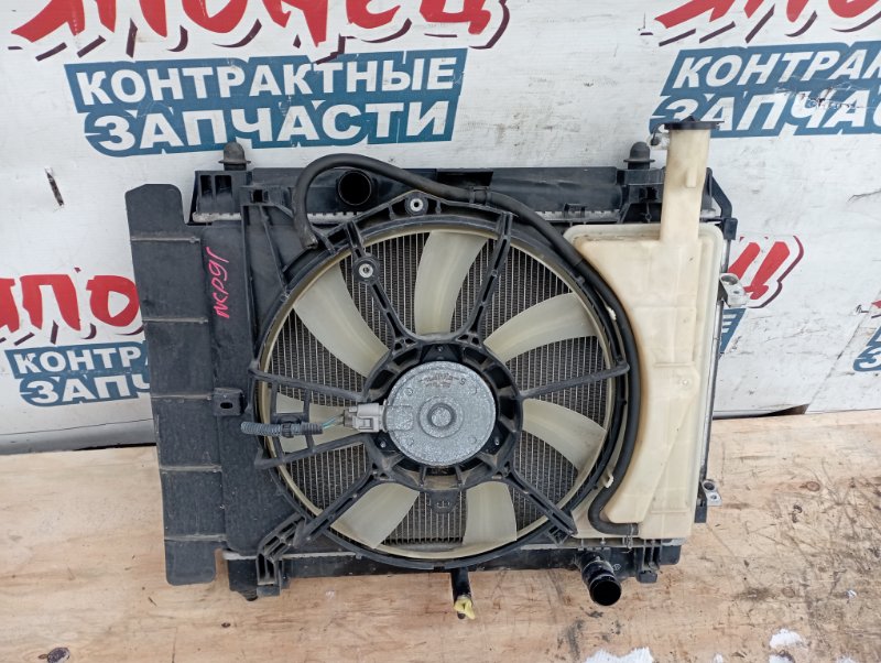 Радиатор основной Toyota Vitz NCP91 1NZ-FE (б/у)
