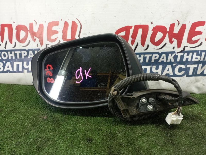 Зеркало Honda Fit GE8 L15A левое (б/у)