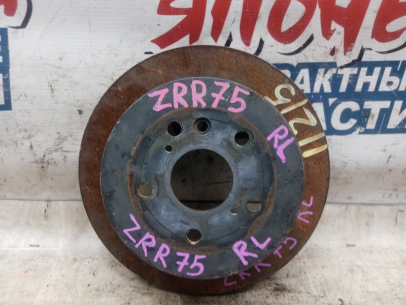 Тормозной диск Toyota Voxy ZRR75 3ZR-FAE задний (б/у)
