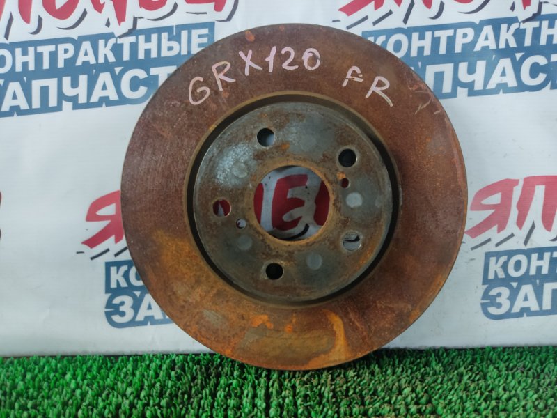 Тормозной диск Toyota Mark X GRX120 4GR-FSE передний (б/у)