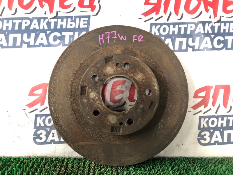 Тормозной диск Mitsubishi Pajero Io H77W 4G94 передний (б/у)