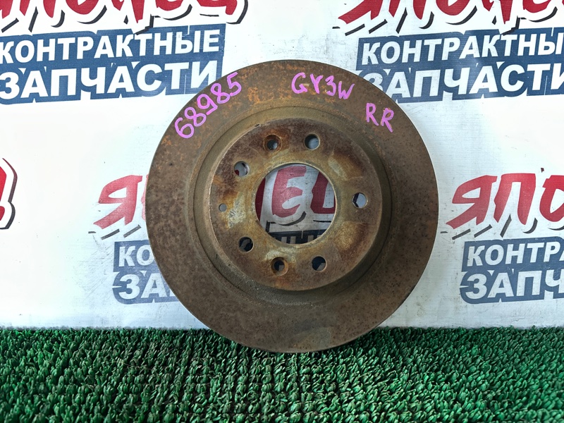 Тормозной диск Mazda Atenza GY3W L3VE задний (б/у)