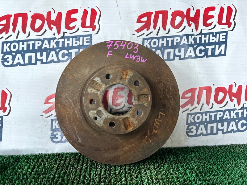 Тормозной диск Mazda Mpv LW3W L3VE передний (б/у)