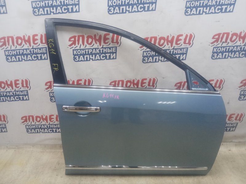 Дверь Nissan Bluebird Sylphy KG11 MR20DE передняя правая (б/у)