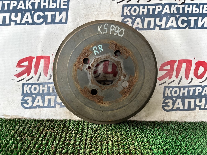 Тормозной барабан Toyota Vitz KSP90 1KR-FE задний (б/у)