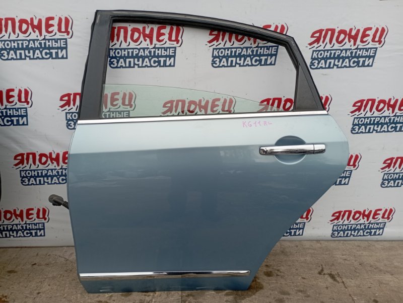 Дверь Nissan Bluebird Sylphy KG11 MR20DE задняя левая (б/у)