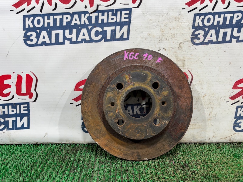 Тормозной диск Toyota Passo KGC10 1KR-FE передний (б/у)