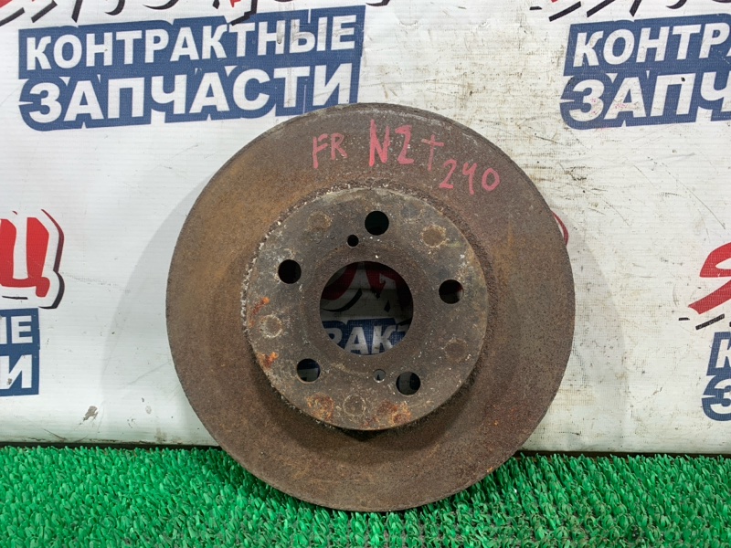 Тормозной диск Toyota Allion NZT240 1NZ-FE передний (б/у)