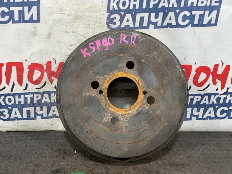 Тормозной барабан Toyota Vitz KSP90 1KR-FE задний (б/у)