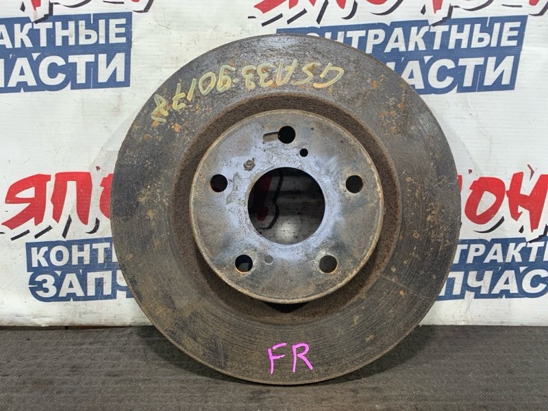 Тормозной диск Toyota Vanguard GSA33 2GR-FE передний (б/у)