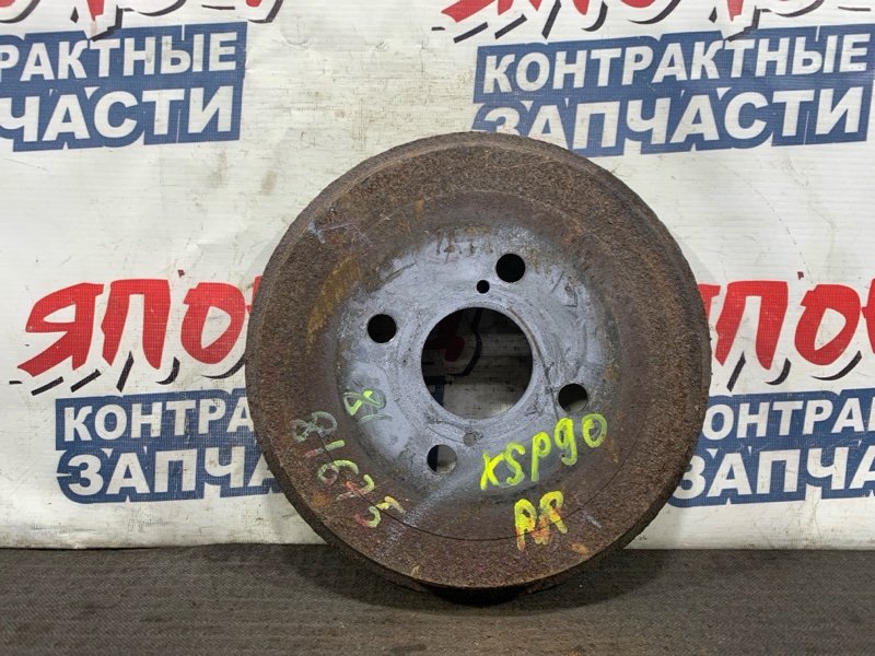 Тормозной барабан Toyota Vitz KSP90 1KR-FE задний (б/у)