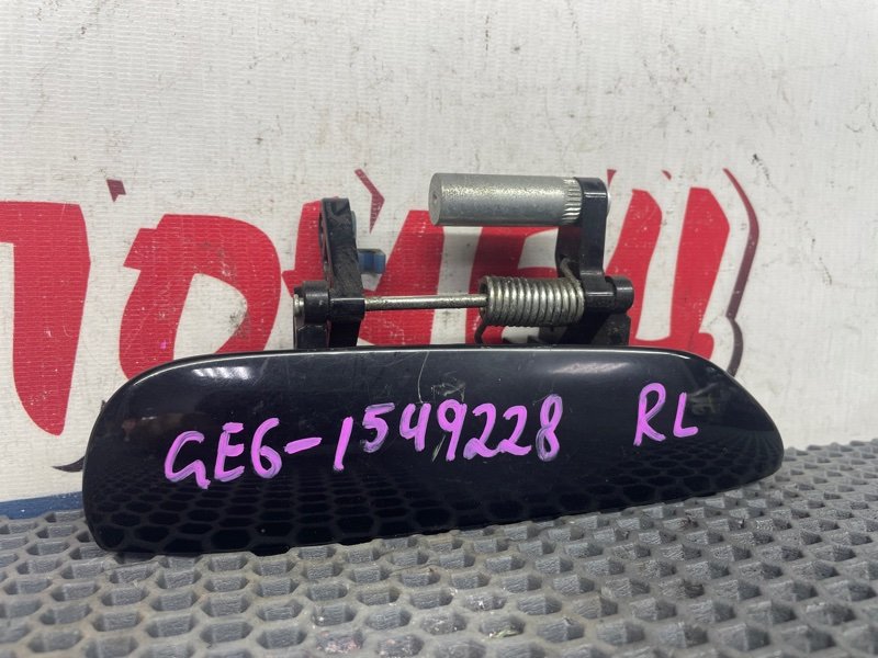 Ручка двери внешняя Honda Fit GE6 L13A 2008 задняя левая (б/у)
