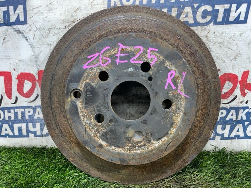 Тормозной диск Toyota Wish ZGE25 2ZR-FAE задний (б/у)