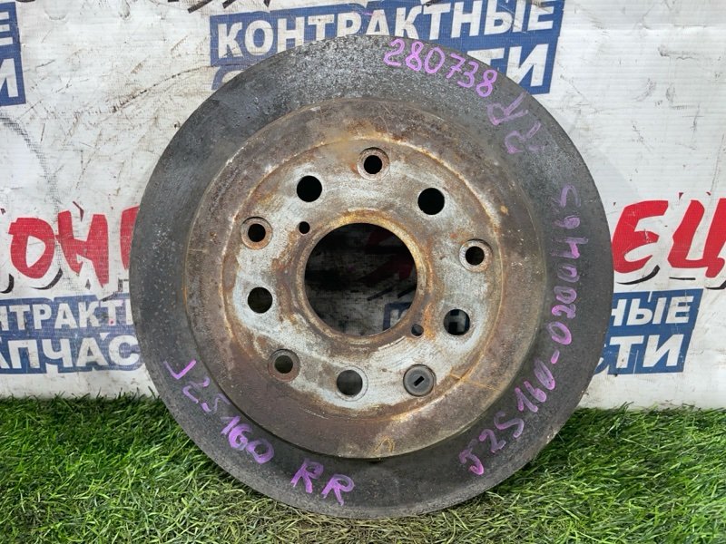 Тормозной диск Toyota Aristo JZS160 2JZ-GE задний (б/у)