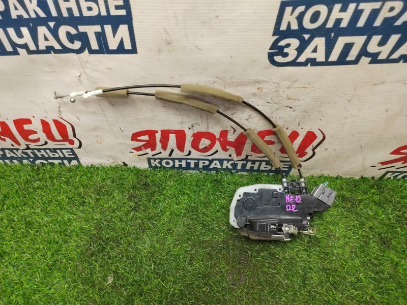 Замок двери Nissan Note NE12 HR12DE задний правый (б/у)