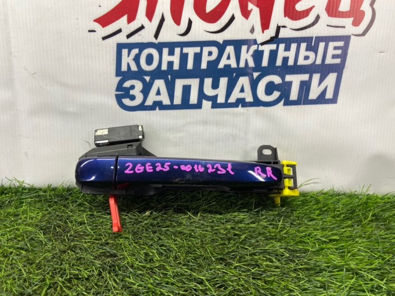 Ручка двери внешняя Toyota Wish ZGE25 2ZR-FAE задняя правая (б/у)