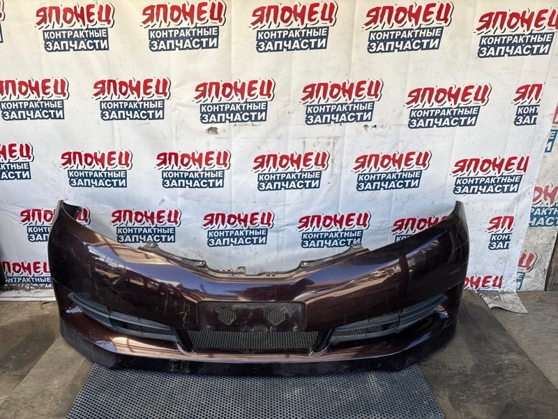 Бампер Toyota Wish ZGE20 2ZR-FAE передний (б/у)
