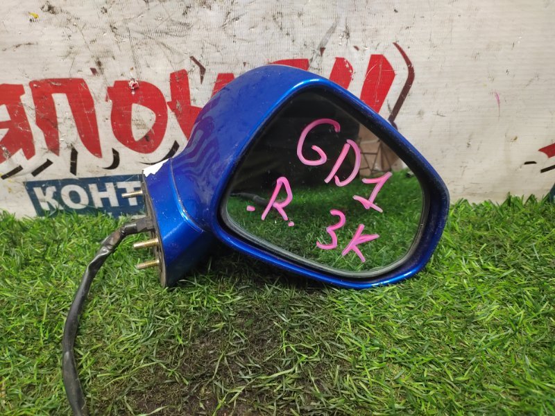 Зеркало Honda Fit GD1 L13A правое (б/у)