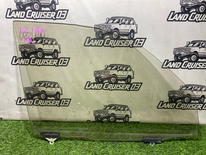 Стекло двери Toyota Land Cruiser UZJ100 2UZ-FE переднее правое (б/у)